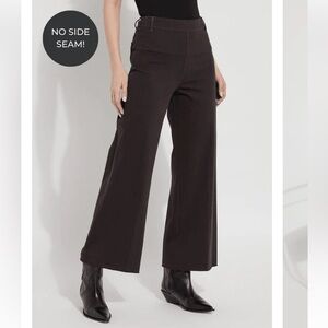 LYSSE - ERIN WIDE LEG DENIM - DOUBLE ESPRESSO (28" INSEAM)